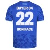 Camiseta de fútbol Bayer 04 Leverkusen Victor Boniface 22 Tercera Equipación 2025-26 - Hombre